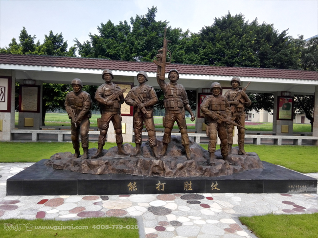 指揮學院軍史雕塑設計